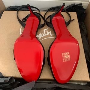 Loubi Queen Leather Sandals
